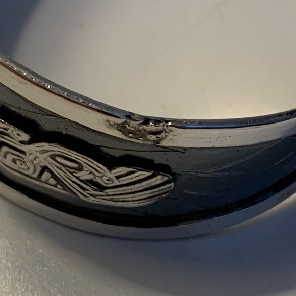 Vintage Peruvian storyteller Sterling Cuff! - Picture 8 of 9